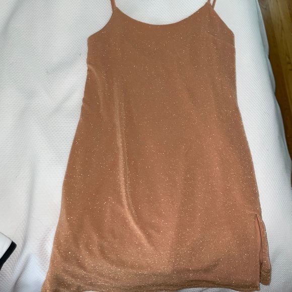 NBD Jacob Mini Dress in Carmel. Size XS - Picture 4 of 4